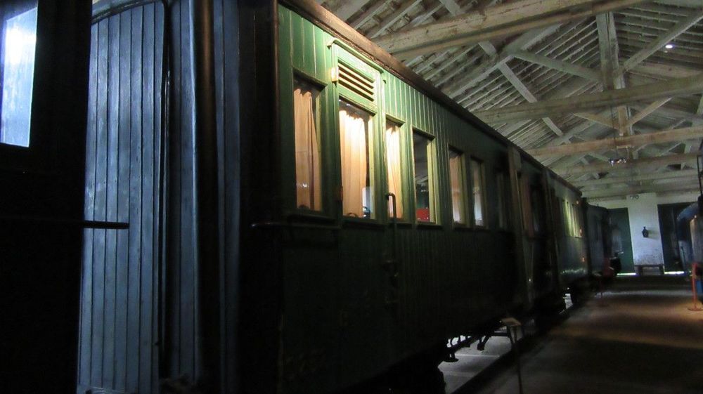 Museu Ferroviário - Carruagem