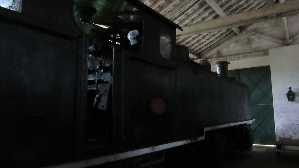 Museu Ferroviário - Locomotiva