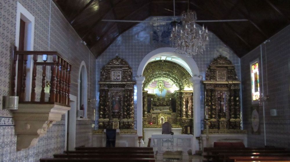 Igreja de Óis da Ribeira - Interior - Altar-mor