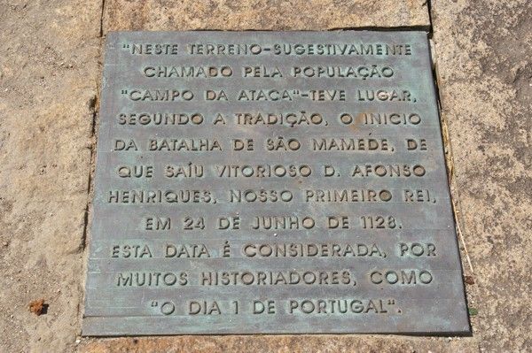 Campo da Ataca - placa Campo da Ataca - placa