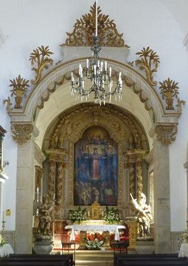 Capela-mor da Igreja Misericórdia