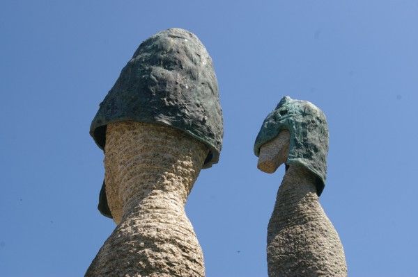 Cabeças das Estátuas do Campo da Ataca