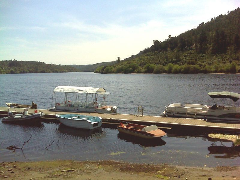 Vista do cais de Vila Velha de Ródão