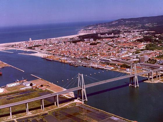 Figueira da Foz visto do ar