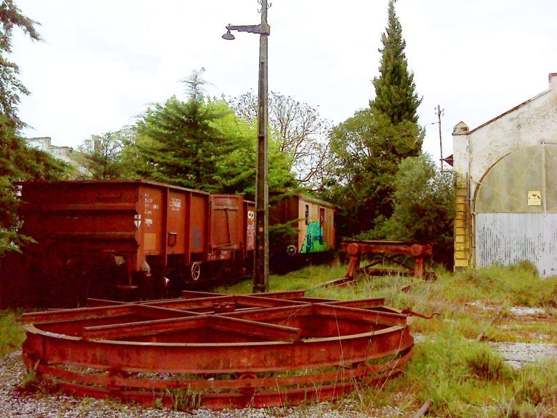 Cocheira de Locomotivas de Estremoz - manobras