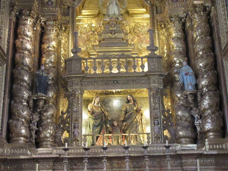 Mosteiro de Coz - Altar-mor Mosteiro de Coz - Altar-mor