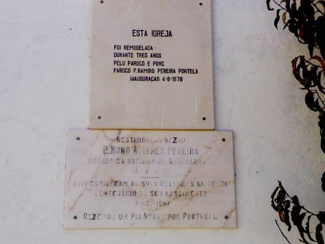 Igreja de Nossa Senhora dos Prazeres - Homenagem Igreja de Nossa Senhora dos Prazeres - Homenagem
