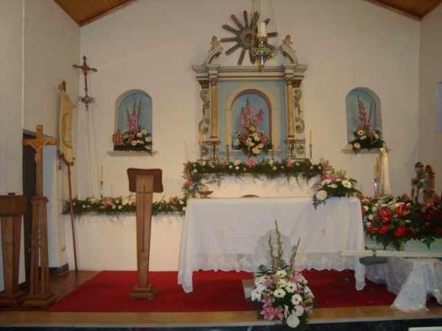 Interior da Capela de Alge