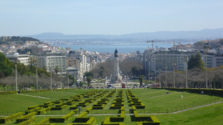 Parque Eduardo VII e Baixa de Lisboa