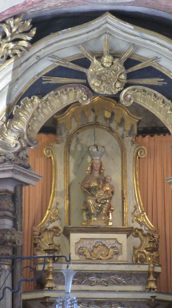 Igreja do Castelo - altar-mor Igreja do Castelo - altar-mor