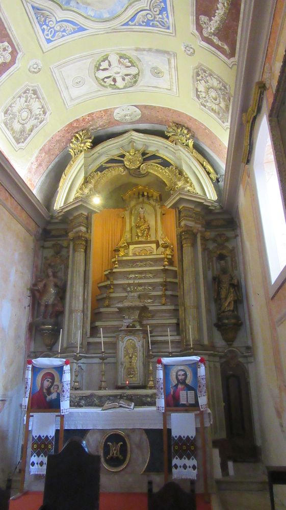 Igreja do Castelo - altar-mor Igreja do Castelo - altar-mor