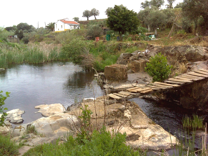 Ribeira de Arronches - ponte