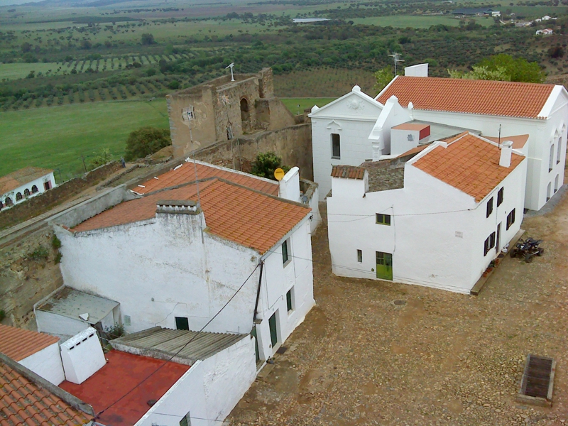 Largo visto do castelo