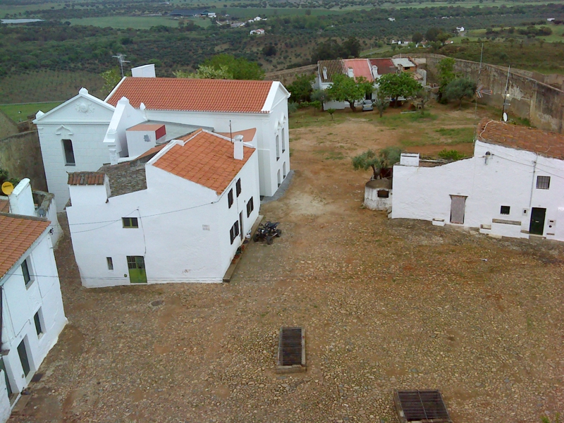 Largo visto do castelo