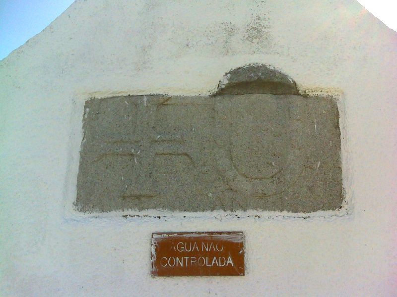 Fonte da Cruz - Placa