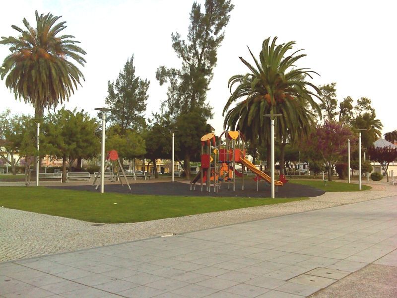 Jardim no centro de Nisa