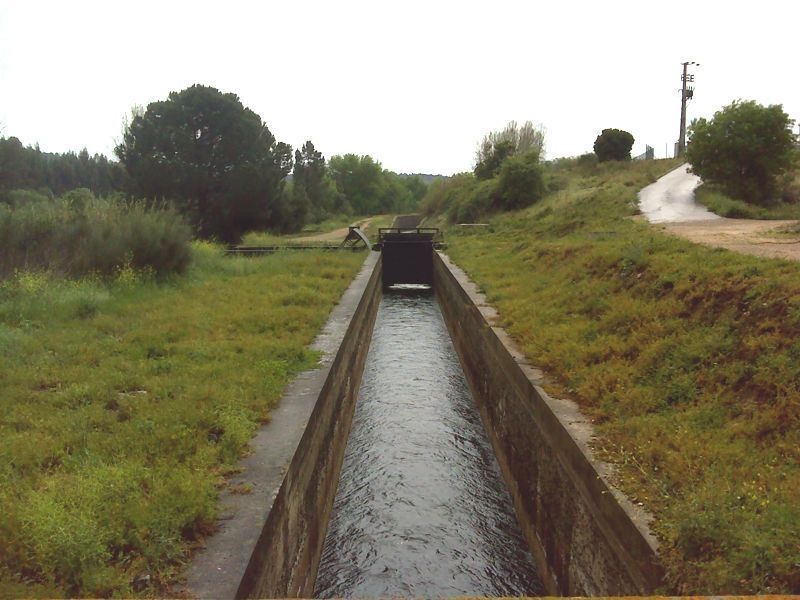 Comportas da barragem de Montargil