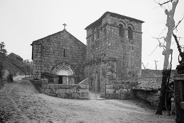 Mosteiro Freixo de Baixo - foto antiga