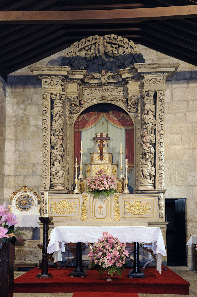 Mosteiro Freixo de Baixo - altar-mor