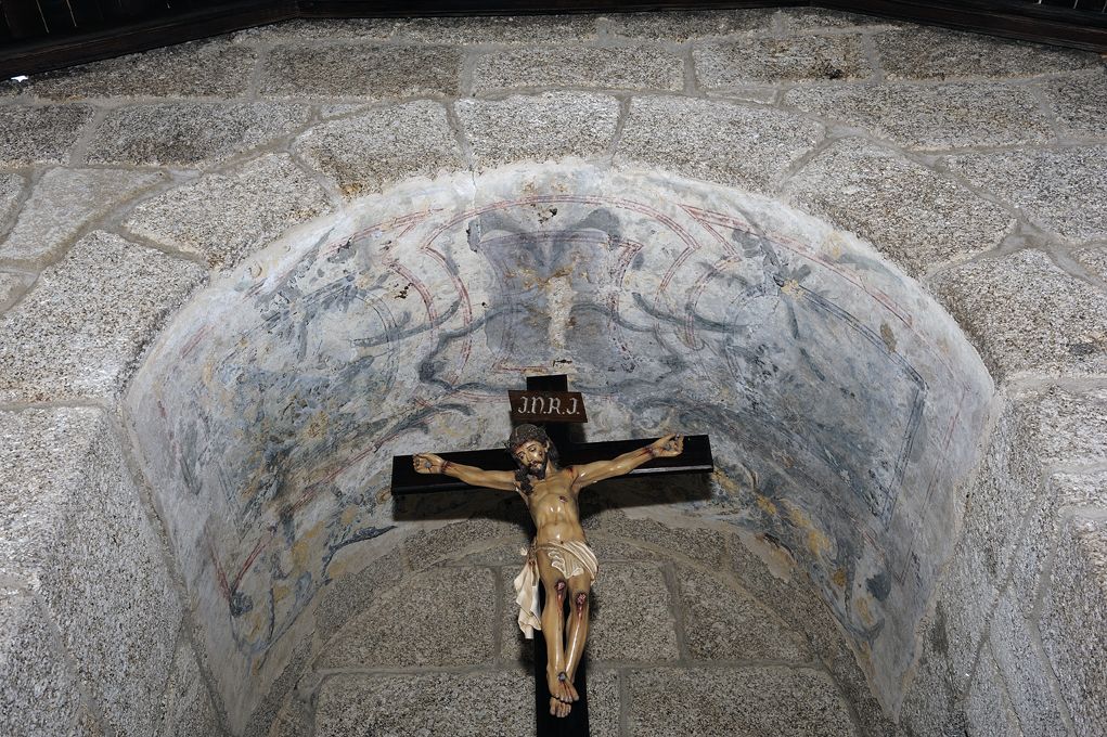 Igreja de Gondar - parede fundeira