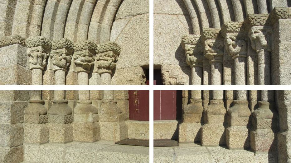 Mosteiro - portal - pormenor