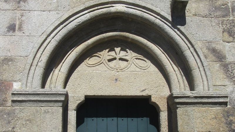 Igreja de S. Vicente - portal sul