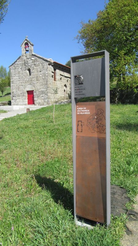 Igreja de São Mamede - placa