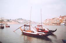 Barcos Rabelos no Rio Douro