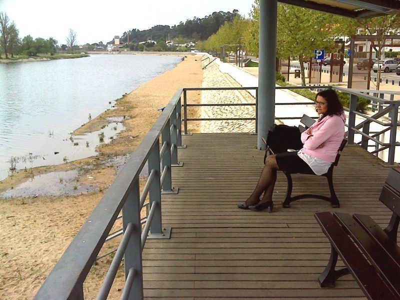 Jardim à beira-rio de Coruche