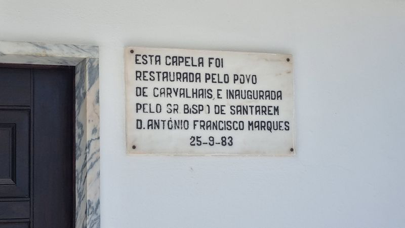 Capela de São Gregório,Carvalhais