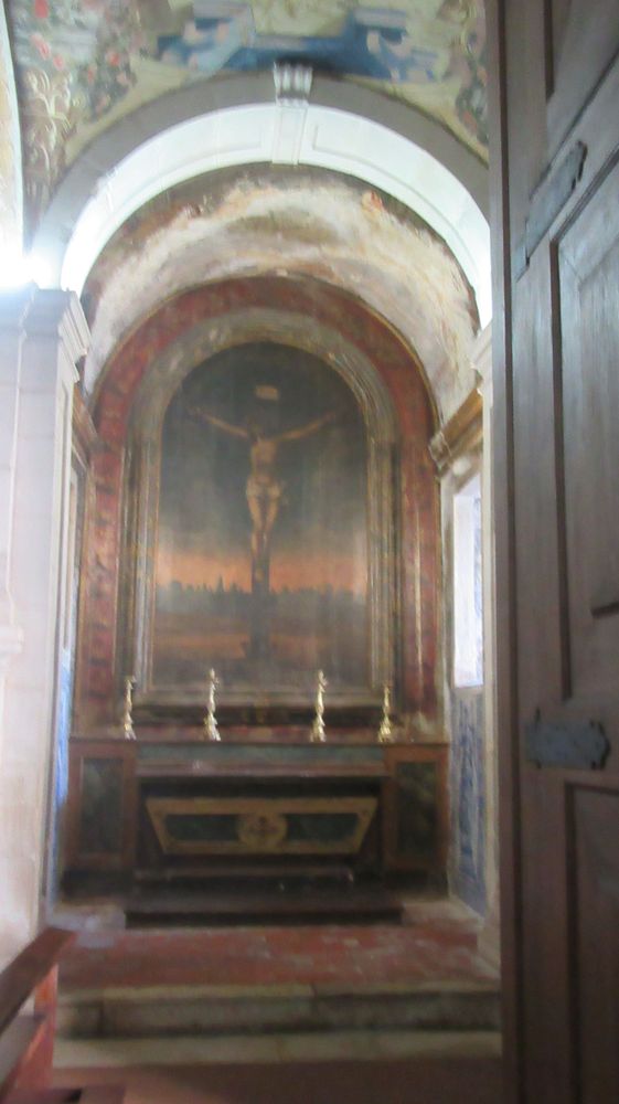 Igreja do Hospital de Jesus Cristo - altar lateral