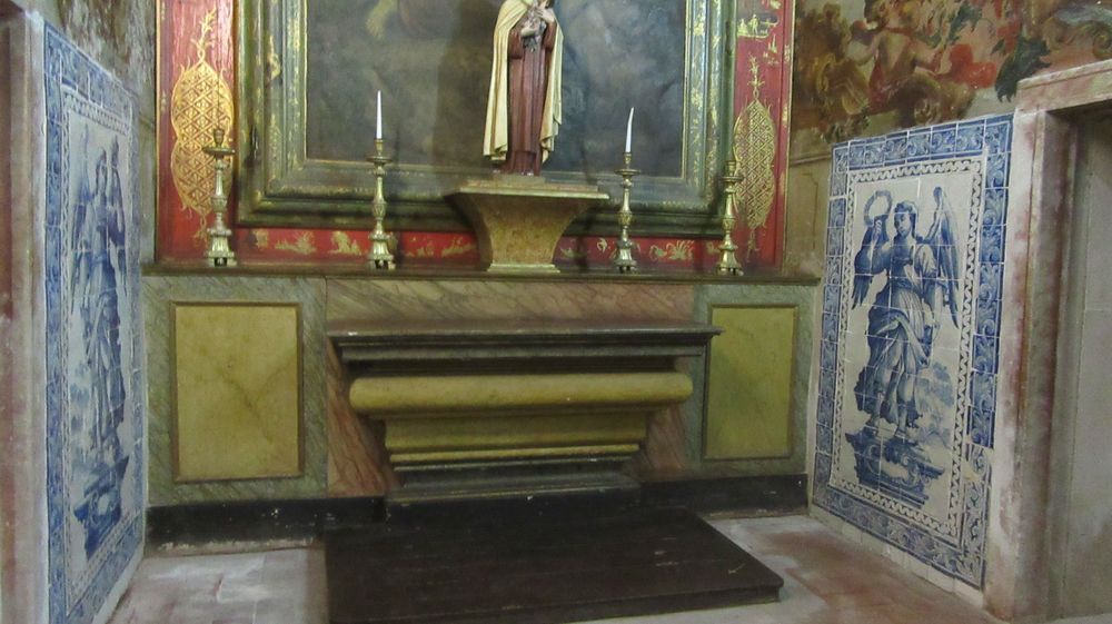 Igreja do Hospital de Jesus Cristo - altar lateral