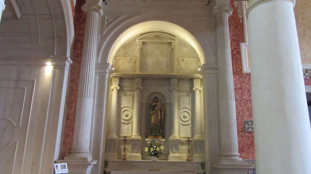 Igreja S M Alcáçova - altar lateral