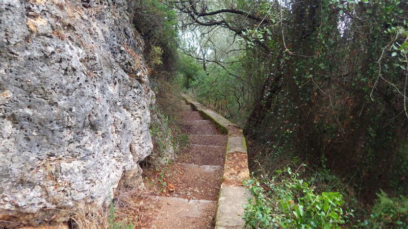 Escadaria de acesso