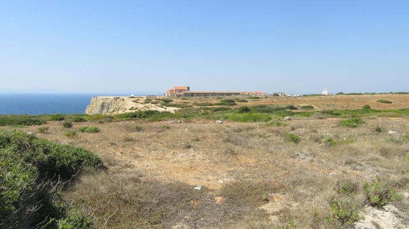 Santuário visto do Cabo Espichel