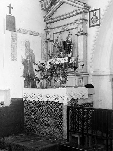 Igreja de Escamarão - altar colateral em 1944