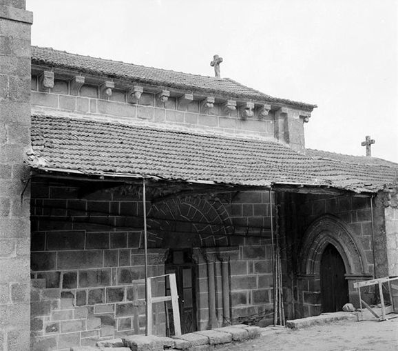 Igreja de Tarouquela - lateral, 1960