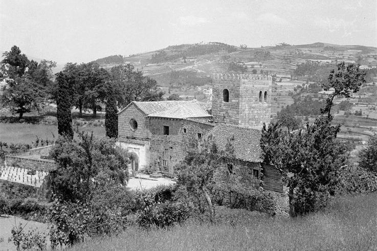 Mosteiro de Cárquere em 1957