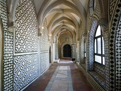 Azulejos dos claustros do convento de Nossa Senhora da Conceição