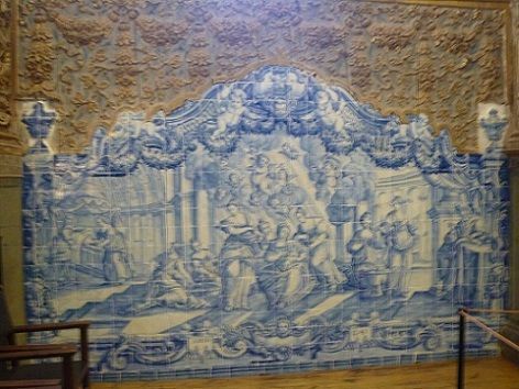 Azulejos na Igreja do Convento de Nossa Senhora da Conceição Azulejos na Igreja do Convento de Nossa Senhora da Conceição