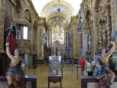 Interior da Igreja do Convento de Nossa Senhora da Conceição Interior da Igreja do Convento de Nossa Senhora da Conceição