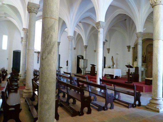 Igreja Matriz - interior, formato muçulmano