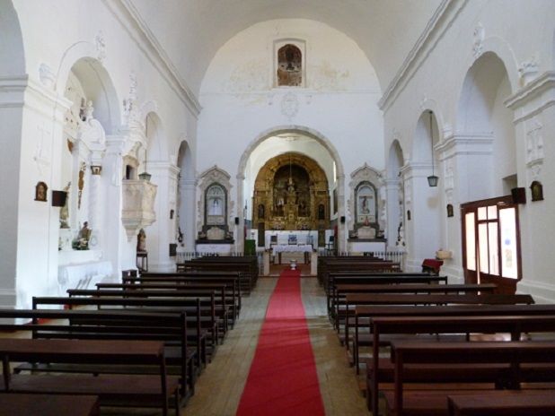 Igreja Matriz de Santo Aleixo da Restauração, interior