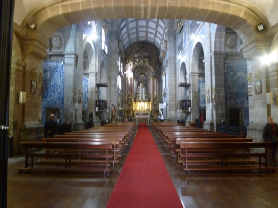 Igreja do Pópulo - Nave - altar-mor