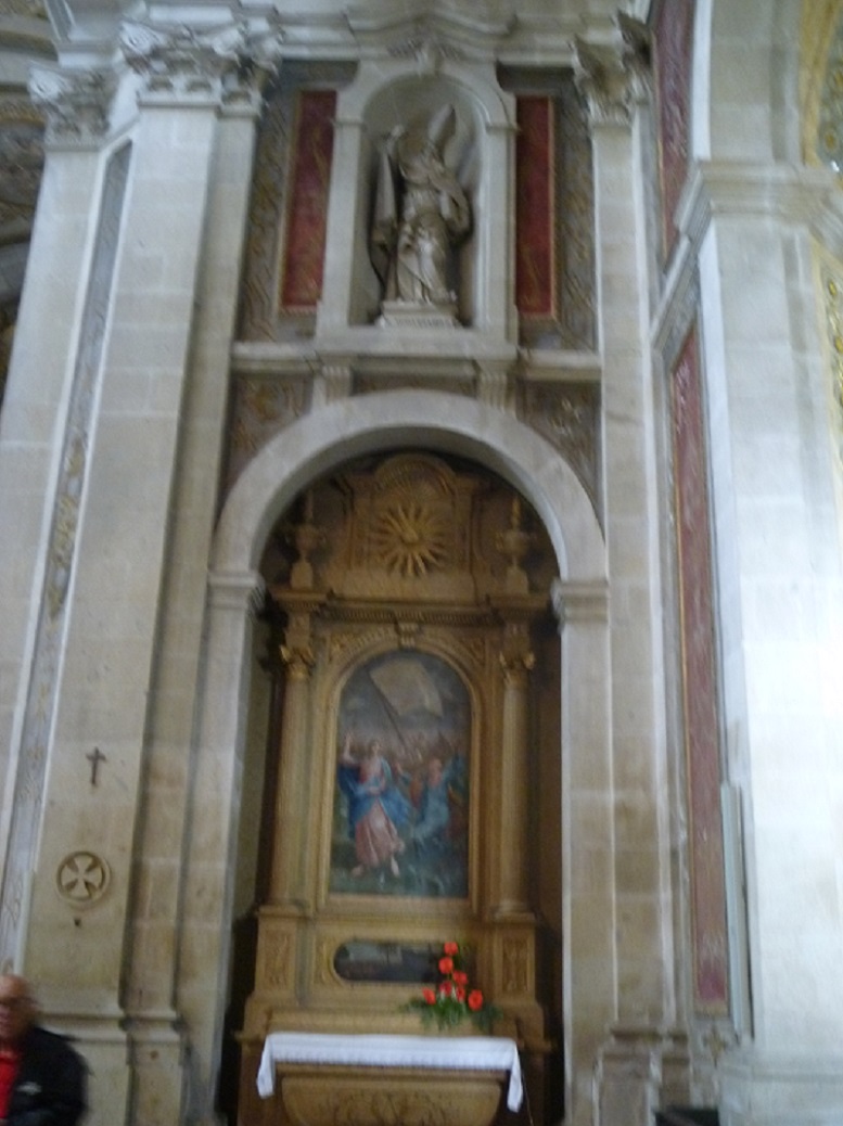 Santuário do Bom Jesus - altar - capela lateral esquerda
