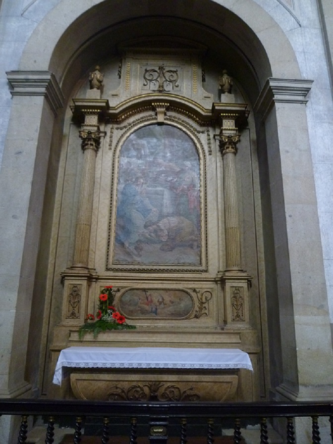 Santuário do Bom Jesus - altar lateral direita