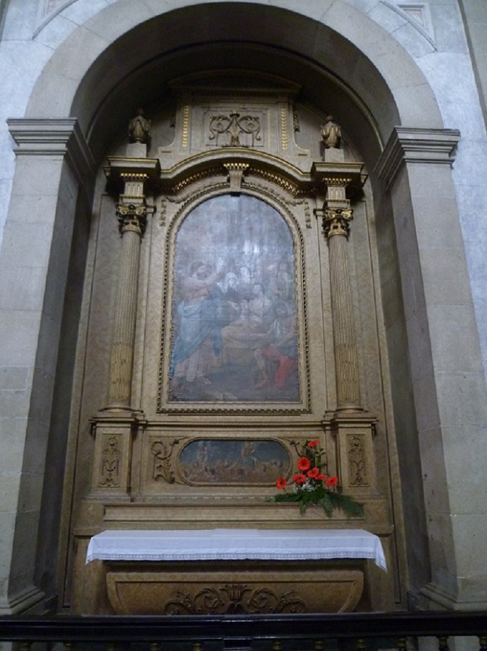 Santuário do Bom Jesus - altar lateral esquerda