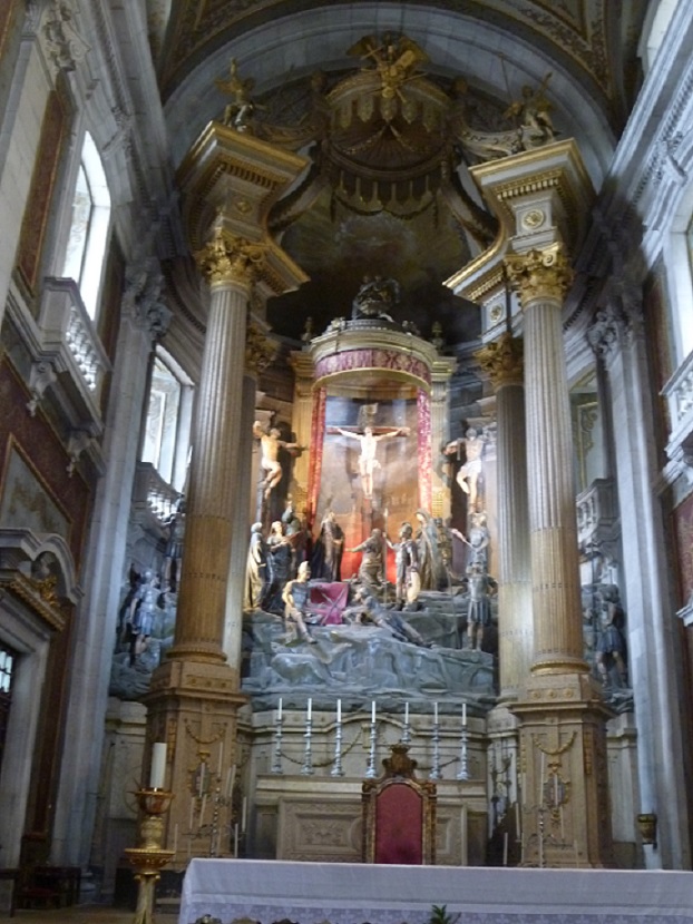 Santuário Bom Jesus - capela-mor - retábulo