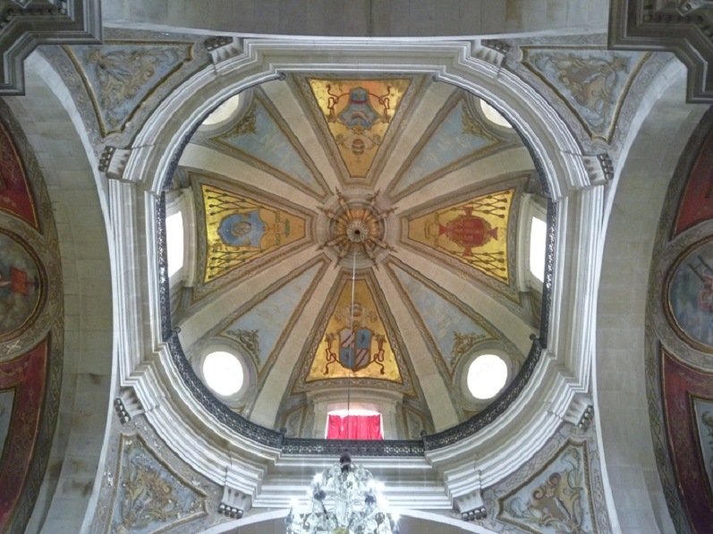 Santuário do Bom Jesus - teto do cruzeiro