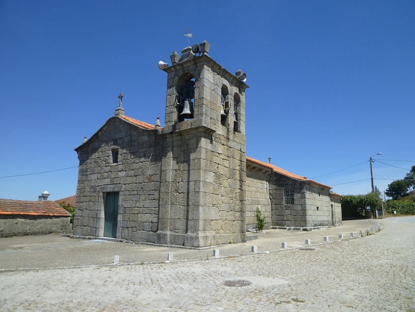 Igreja de Candoso S. Martinho, vista frontal